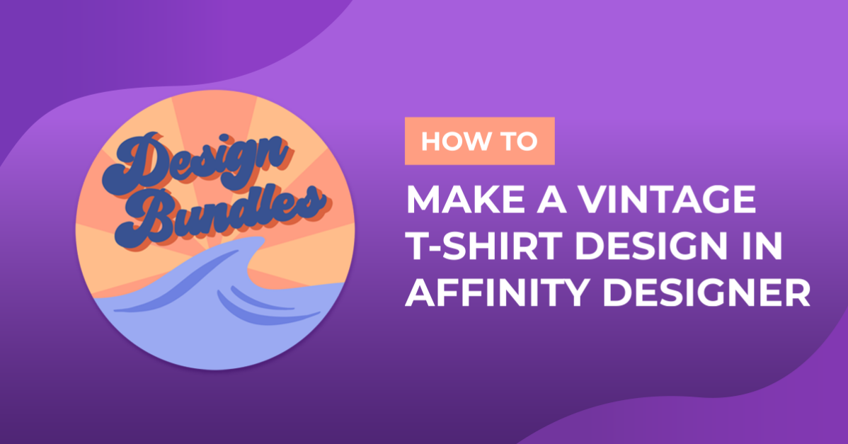 How to Make a Vintage T Shirt Design in Affinity Designer