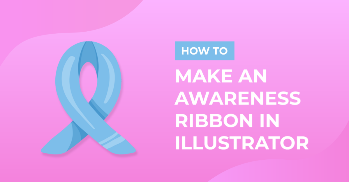 How to Make an Awareness Ribbon in Illustrator