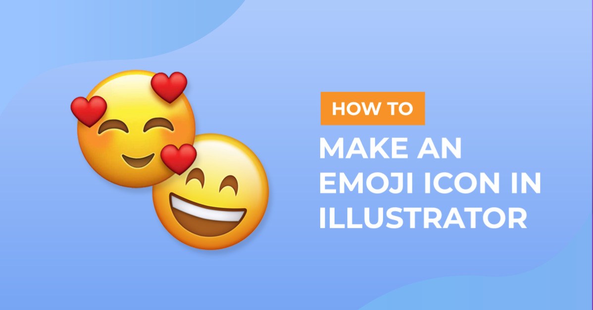 Vector Emoji Icon in Illustrator
