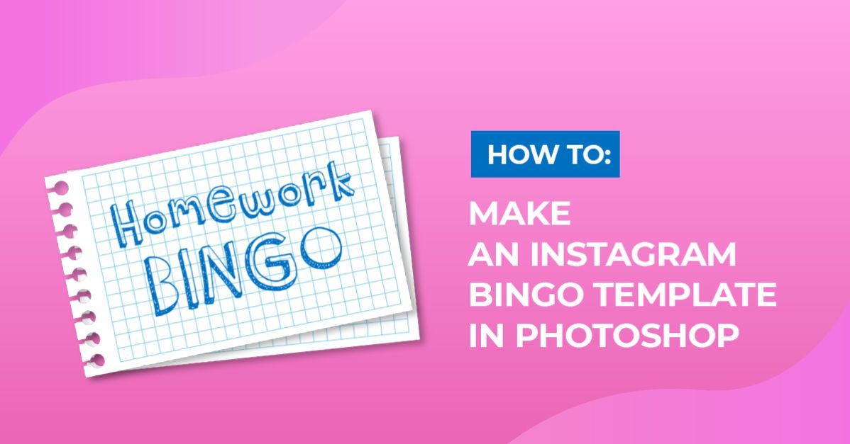 How to Make an Instagram Bingo Template in Photoshop