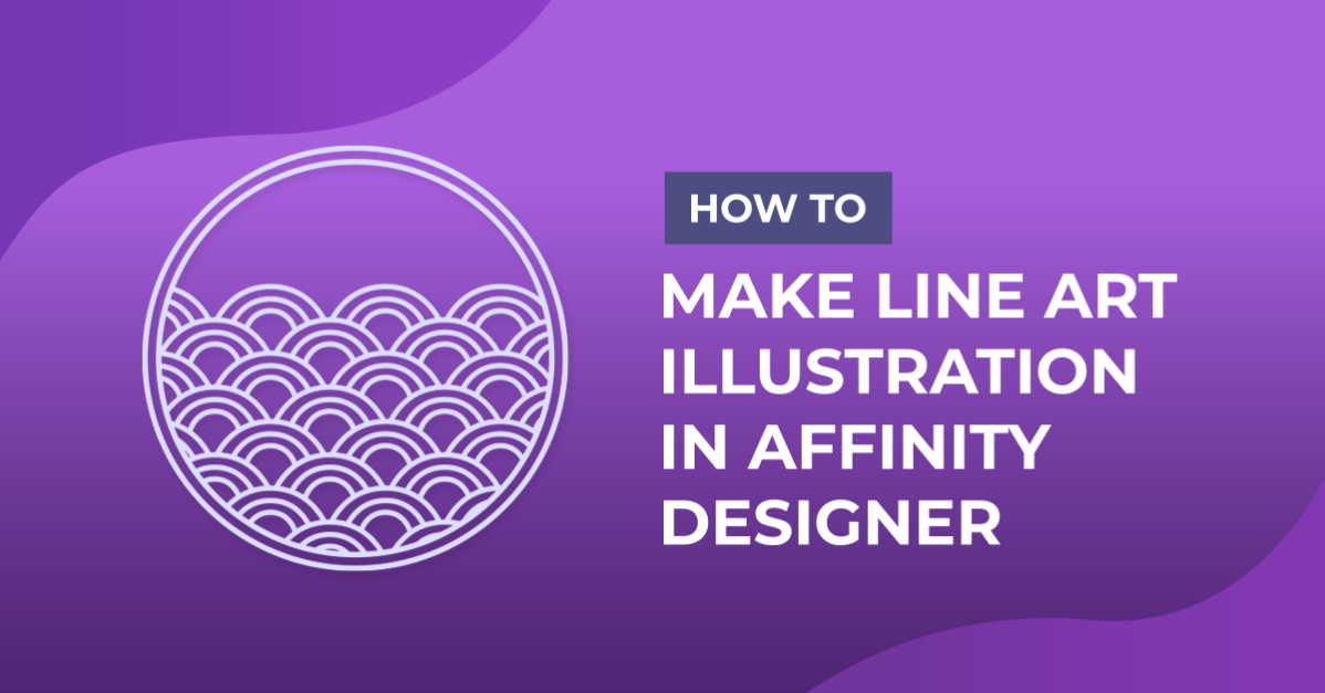 How to Make Line Art Illustration in Affinity Designer