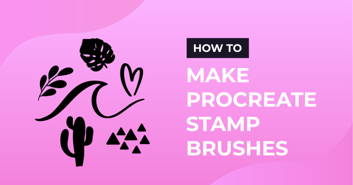 How to make Procreate Stamp Brushes