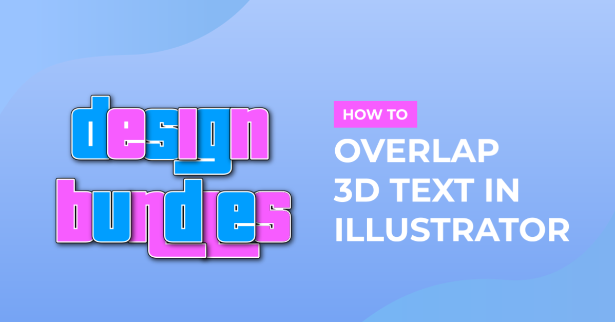 Overlapping Shaded Text Effect in Illustrator