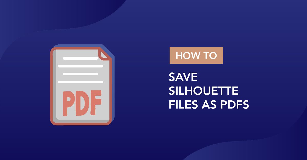 Saving a Silhouette File as PDF to open in Photoshop