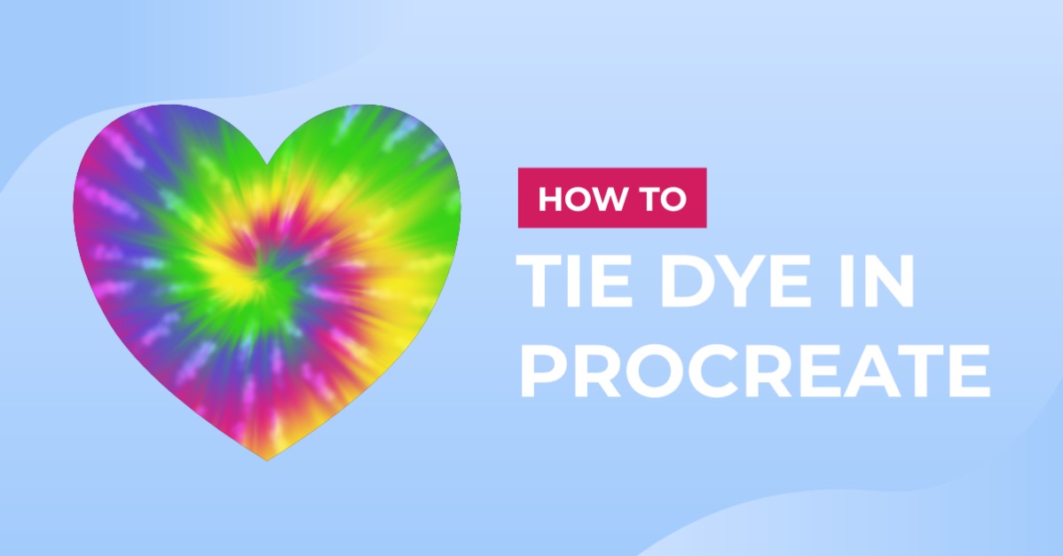 How to Tie Dye in Procreate