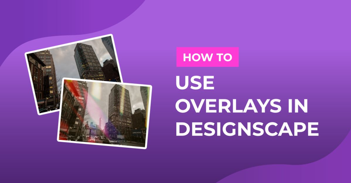 How to Use Overlays in DesignScape