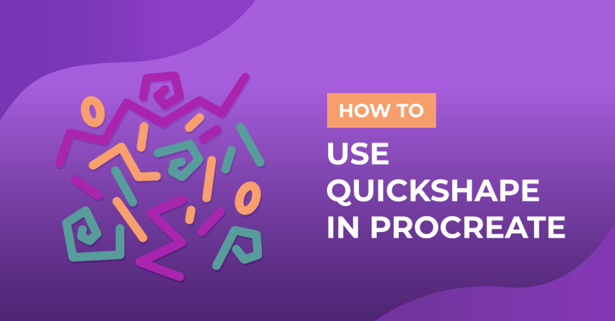 How to use QuickShape in Procreate