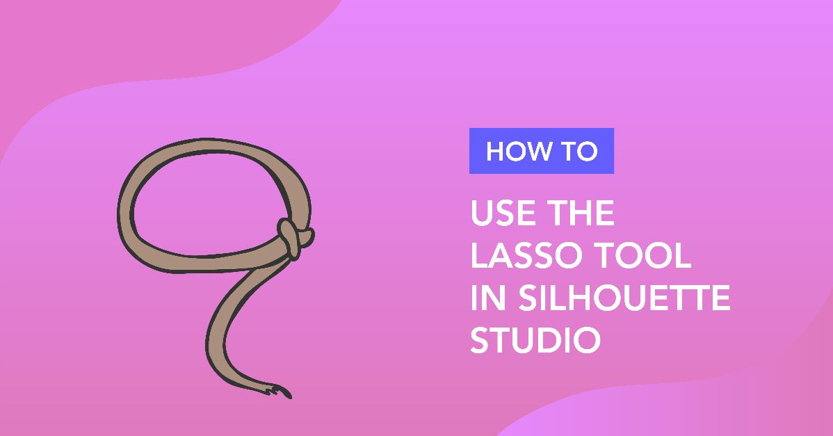 Using the Lasso tool in Silhouette Studio