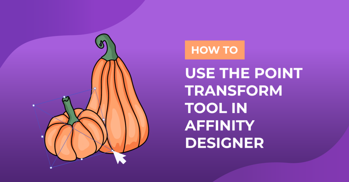 How to Use the Point Transform Tool in Affinity Designer