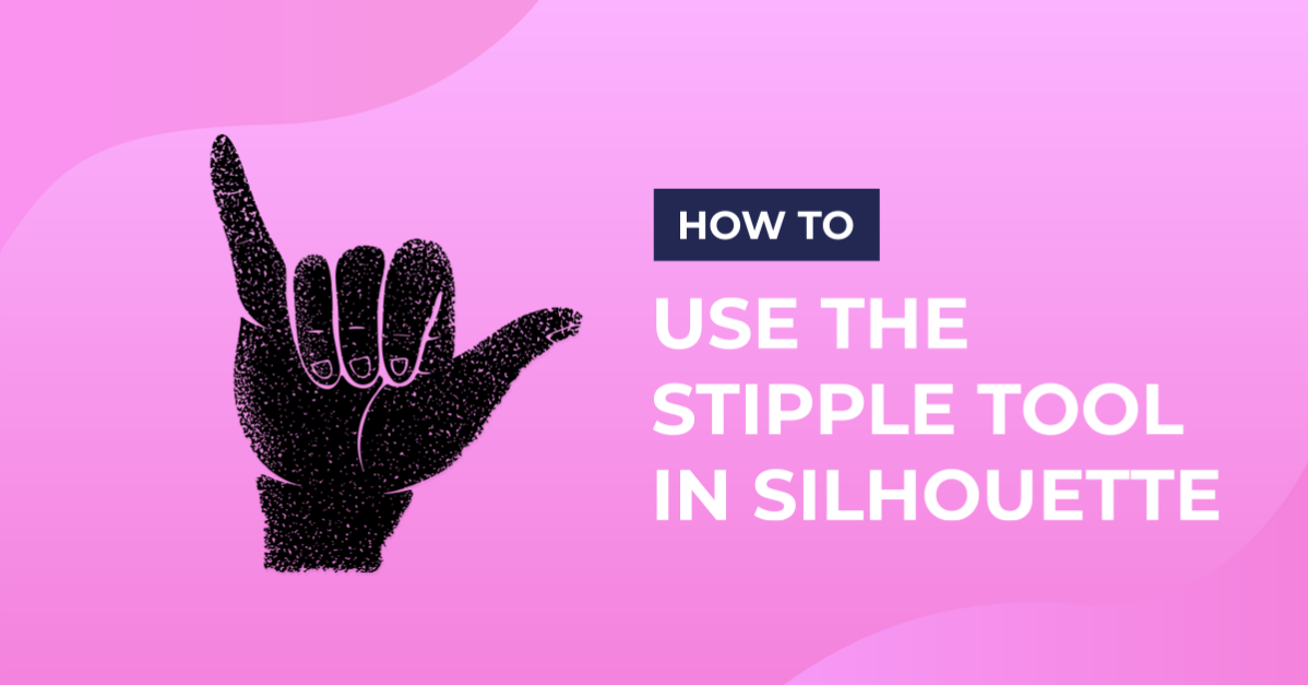Tracing with the Stipple Tool in Silhouette Curio